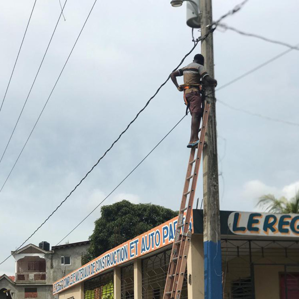 Lampadaire a Limbé